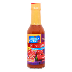 American Garden Habanero & Tabasco Pepper Hot Sauce, 147 ml