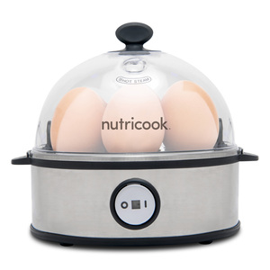Nutricook Rapid Egg Cooker, 360 W, Stainless Steel, NC-EC360