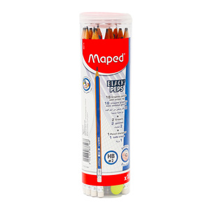 Maped HB Pencil 18 pcs + 2 Eraser + 1 Sharpener MD-983716