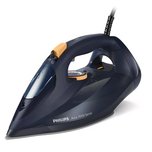 Philips 7000 Series HV Steam Iron, 3000 W, Blue/Yellow, DST7060/26