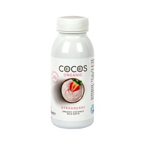 Cocos Strawberry Organic Coconut Milk Kefir 200 ml
