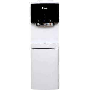 Oscar Hot & Cold Water Dispenser with Refrigerator,  Beige/Black, OWD151VR1