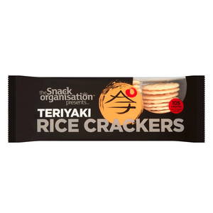 The Snack Organisation Teriyaki Rice Crackers 100 g