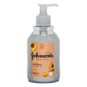 Johnson's Vita-Rich Peach Indulging Hand Wash 300 ml