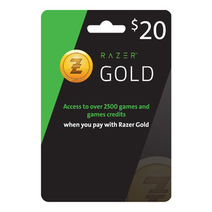Razer Gold Digital Gift Card, $20 (Global)