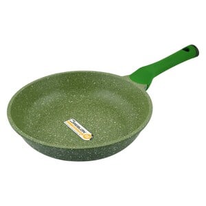 Prestige Essentials Granite Non-Stick Cast Aluminium Fry Pan, 20 cm, Green, PR81100