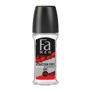 Fa Attraction Force Deodorant Anti-Perspirant Roll On For Men 50 ml
