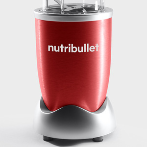 NutriBullet Multi-Function High Speed Blender, 600 W, 9 Piece Accessories, Red, NBR-1212R