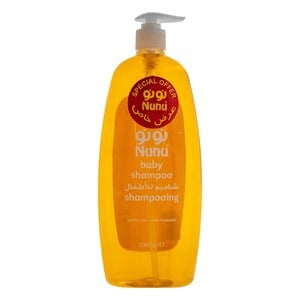 اشتري قم بشراء نونو شامبو أطفال 1 لتر Online at Best Price من الموقع - من لولو هايبر ماركت Baby Shampoos في السعودية