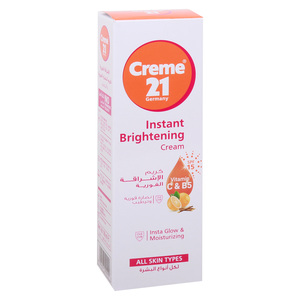 Creme 21 Instant Brightening Cream Vitamin C & B5 100 ml