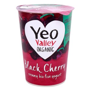 Yeo Valley Organic Black Cherry Yogurt 450 g