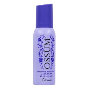 Ossum Fragrance Body Spray Desire 120 ml