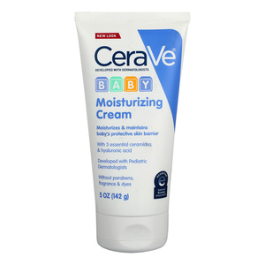 CeraVe Baby Moisturizing Cream with 3 Essential Ceramides and Hyaluronic Acid, 142 g