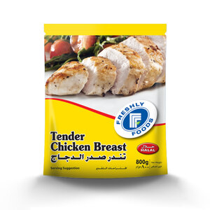 Buy Freshly Food Tender Chicken Breast 800 g Online at Best Price | Chicken Portions | Lulu UAE in UAE
