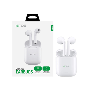 Iends Wireless Earbuds, White, IE-TWS41