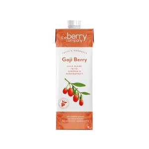 The Berry Company Goji Berry Juice With Ginseng & Passionfruit 1 Litre
