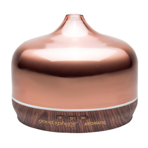 Goodsphere Aromatic 3 in 1 Aroma Diffuser & Ultrasonic Humidifier With Spectrum LED Light, Rose Gold, GS-PY201-RG