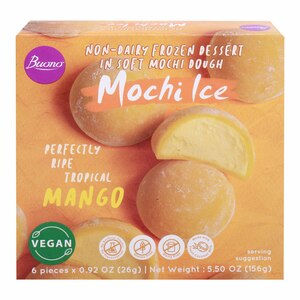 اشتري قم بشراء بونو موتشي حلوى مجمدة خالية من الألبان,مانجو,156 جم Online at Best Price من الموقع - من لولو هايبر ماركت Ice Cream Impulse في الامارات