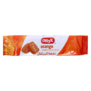 Oryx Orange Flavoured Cream Biscuit 76 g