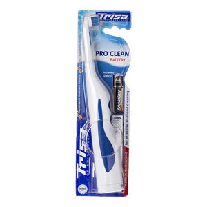 اشتري قم بشراء تريسا برو كلين فرشان أسنان إلكترونية ببطارية Online at Best Price من الموقع - من لولو هايبر ماركت Electric Toothbrush في الامارات