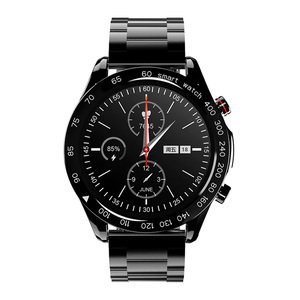 HiFuture FutureGo PRO Smartwatch, Stainless Steel, Black