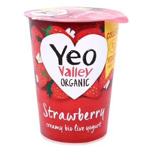 Yeo Valley Organic Strawberry Yogurt 450 g