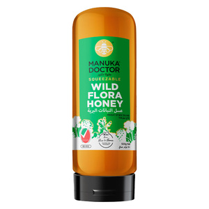 Manuka Doctor Squeezable Wild Flora Honey 500 g