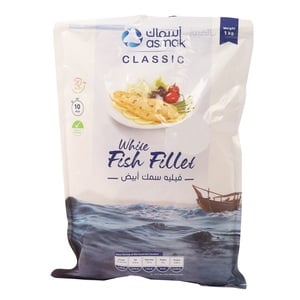 Asmak Frozen White Fish Fillet Value Pack 1 kg