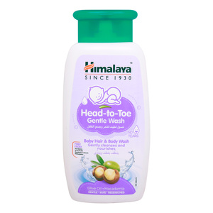اشتري قم بشراء Himalaya Head To Toe Gentle Baby Hair And Body Wash, Macadamia, 200 ml Online at Best Price من الموقع - من لولو هايبر ماركت 25% DISCOUNT On selected Himalaya baby products في الكويت