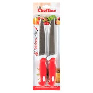 Chefline Kitchen Knife, 9 Inches, 2 Pcs, IND