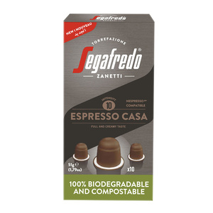 Buy Segafredo Zanetti Espresso Casa Coffee 10 pcs 51 g Online at Best Price | Coffee | Lulu KSA in Saudi Arabia