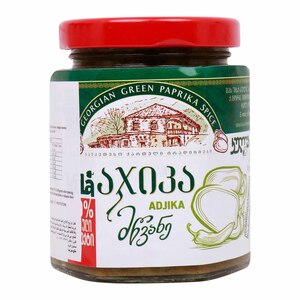 Kula Adjika Green Paprika Sauce, 190 g