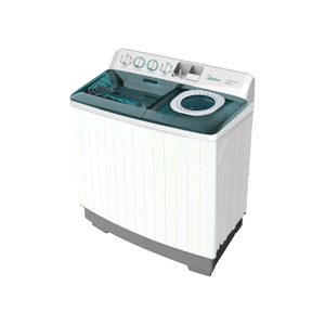 Midea Twin Tub Semi Automatic Washing Machine, 7 kg, White, MTG70