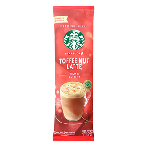 Buy Starbucks Toffee Nut Latte 23 g Online at Best Price | Coffee | Lulu Kuwait in Kuwait