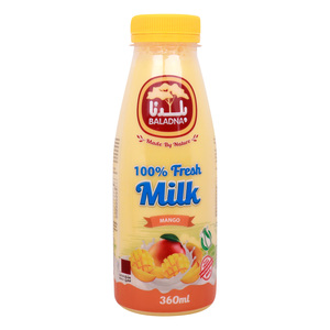 Baladna Mango Flavored Fresh Milk 360 ml