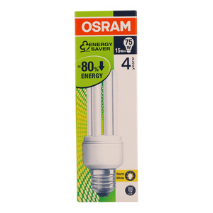 Osram Energy Saver Bulb 15W E27 Warm White