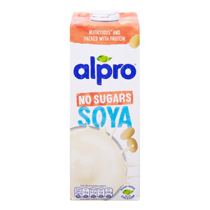 Alpro No Sugars Soya Milk 1 Litre