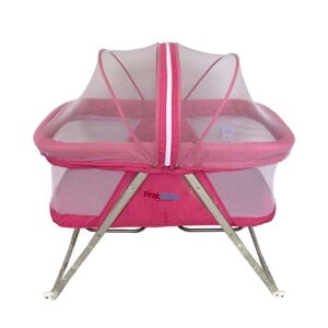 First Step Baby Cradle P9086 Pink