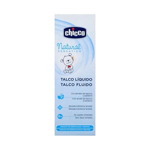 Chicco Natural Sensation Liquid Talc, 100 ml