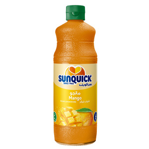 Buy Sunquick Mango Drink Concentrate 840 ml Online at Best Price | Squashes & Cordials | Lulu Kuwait in Kuwait