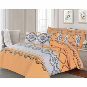Barbarella Cotton Comforter (160x240cm) Single 4pcs Set 144TC Renio