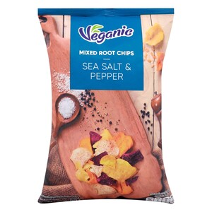 Veganic Mixed Root Chips Sea Salt & Pepper 50 g