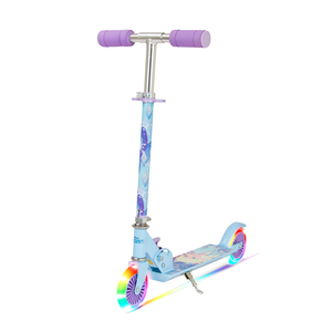 Spartan Frozen 2 Wheel Scooter with LED Light, Purple, SP-7062