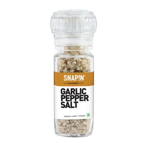 Snapin Garlic Pepper Salt 100 g