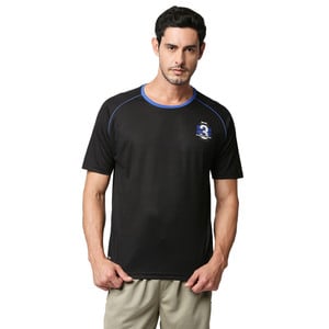 Black Panther Men's Sports Short Sleeve Active Wear T-Shirt, ECO 10102HXC, Black, M