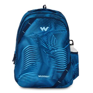 Wildcraft Bravo 35 RC Contour School Bag Pack, 18 Inches, Blue