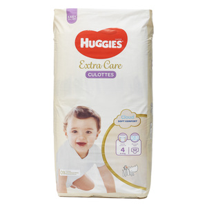 Huggies Extra Care Culottes Cloud Soft Comfort Diaper Size 4 9-14 kg 52 pcs