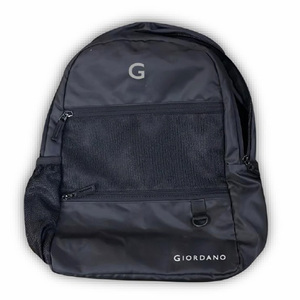Giordano Pulse 1 Comparment Backpack, 19 inches, Black, GR1005/BLK