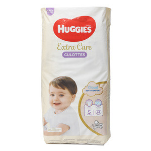 Huggies Extra Care Culottes Cloud Soft Comfort Diaper Size 5 12-17 kg 44 pcs