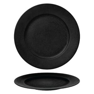 Qualitier Sand Series Flat Plate, Black, 27cm, 5051A